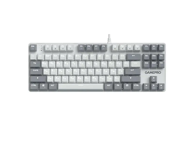 Клавіатура GamePro Genesis Metallic (MK110W)
