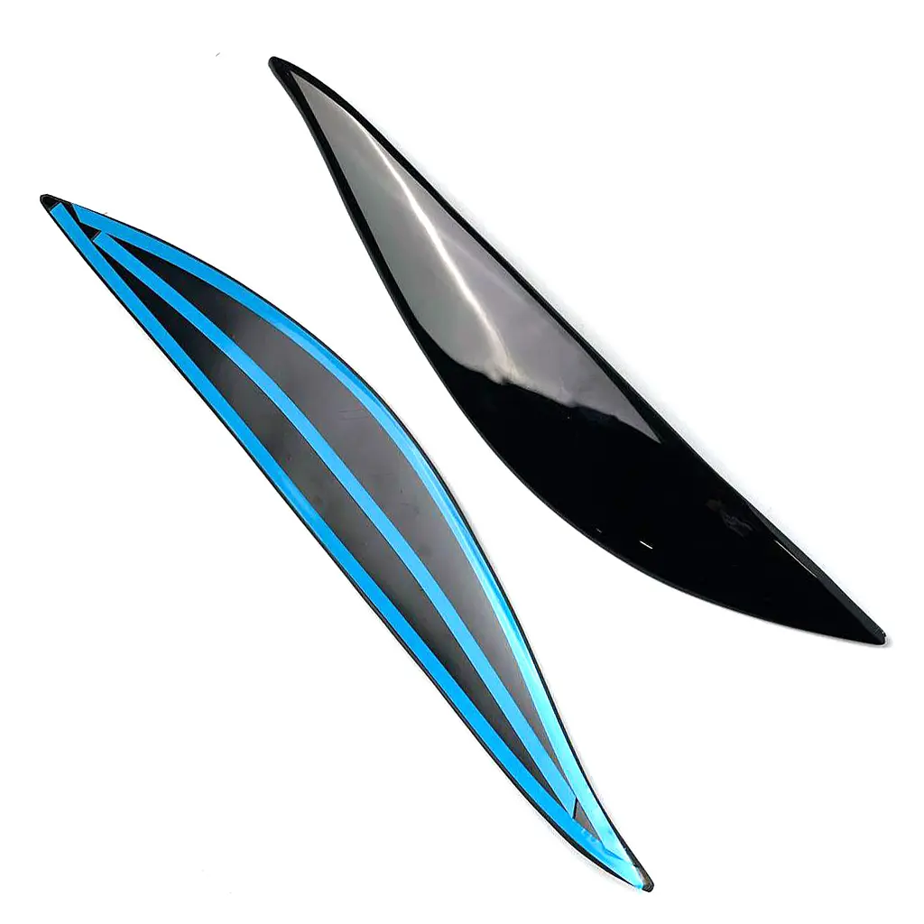 Вії фар для Chevrolet Aveo T250 2003-2011 2 шт Voron Glass - фото 2