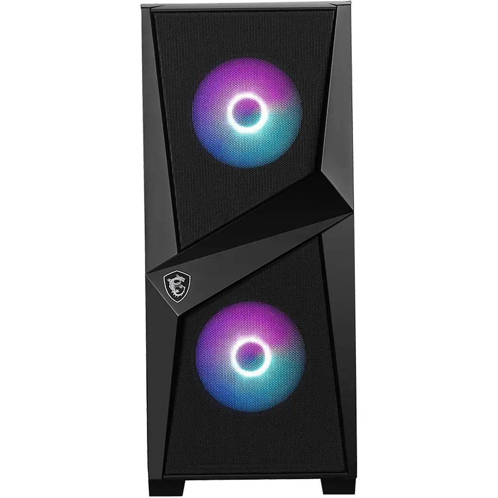 Корпус MSI MAG Forge 100R Black [146606] - фото 2