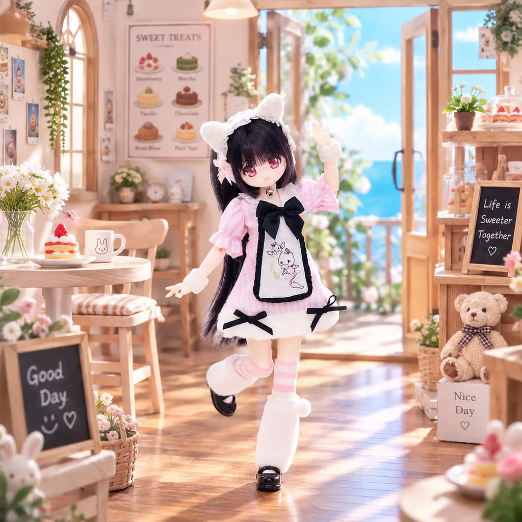 Лялька Pop Top BJD серії SyncyLand Сад мрій колекційна (LU-202601) - фото 7