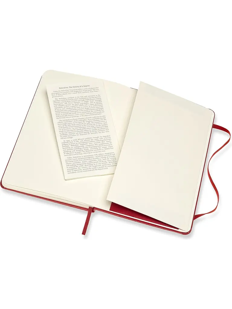 Записник Moleskine Classic медіум, Лінійка Червоний (QP050F2) - фото 5