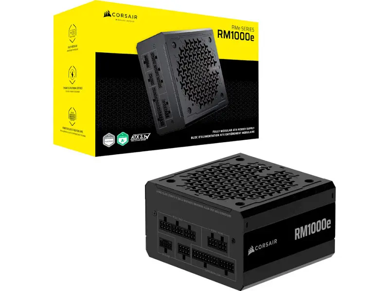 Блок живлення Corsair RM1000e Black (CP-9020297) - фото 4