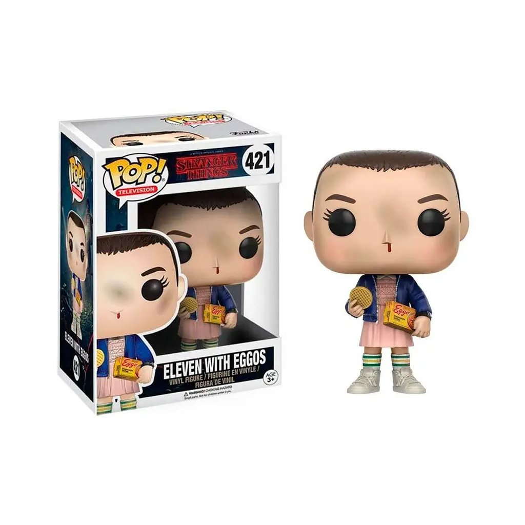 Фігурка Funko Pop! Серії Stranger Things S1 Eleven (Eggos) ігрова колекційна (w/CHASE) - фото 3