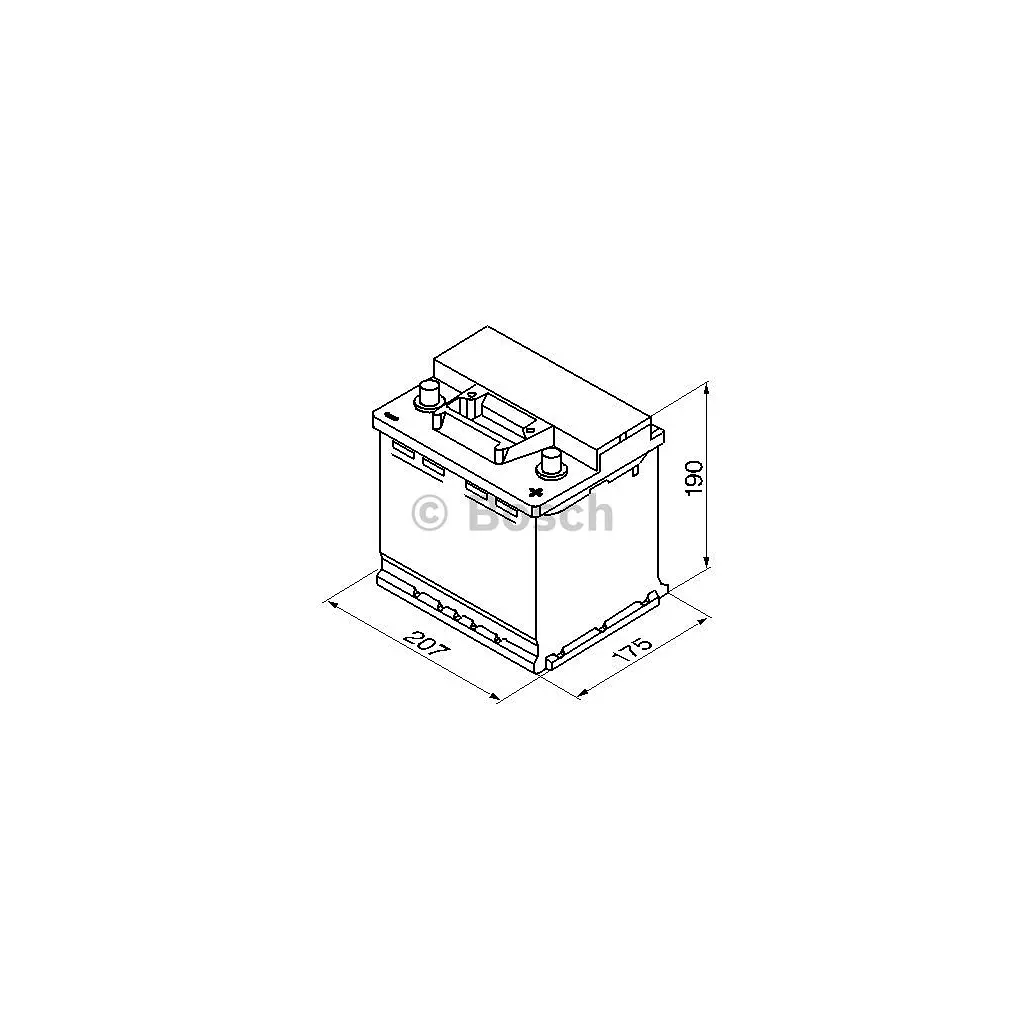 Акумулятор автомобільний Bosch 45А (0 092 S30 020) - фото 6