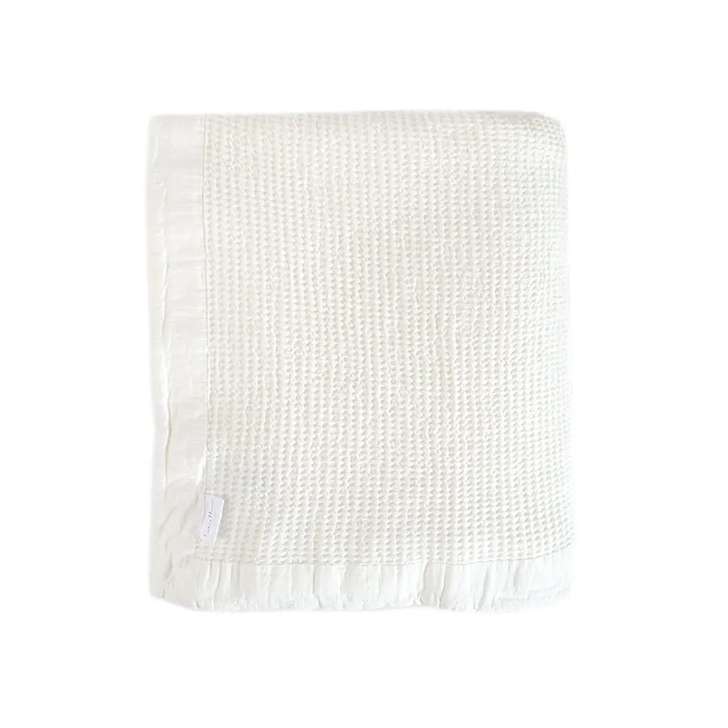 Покрывало Lotus Home - Rius off white молочный 240x260 - фото 3