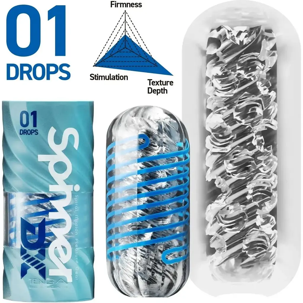 Мастурбатор Tenga Spinner DX 01 Drops (SX2733) [170530] - фото 5