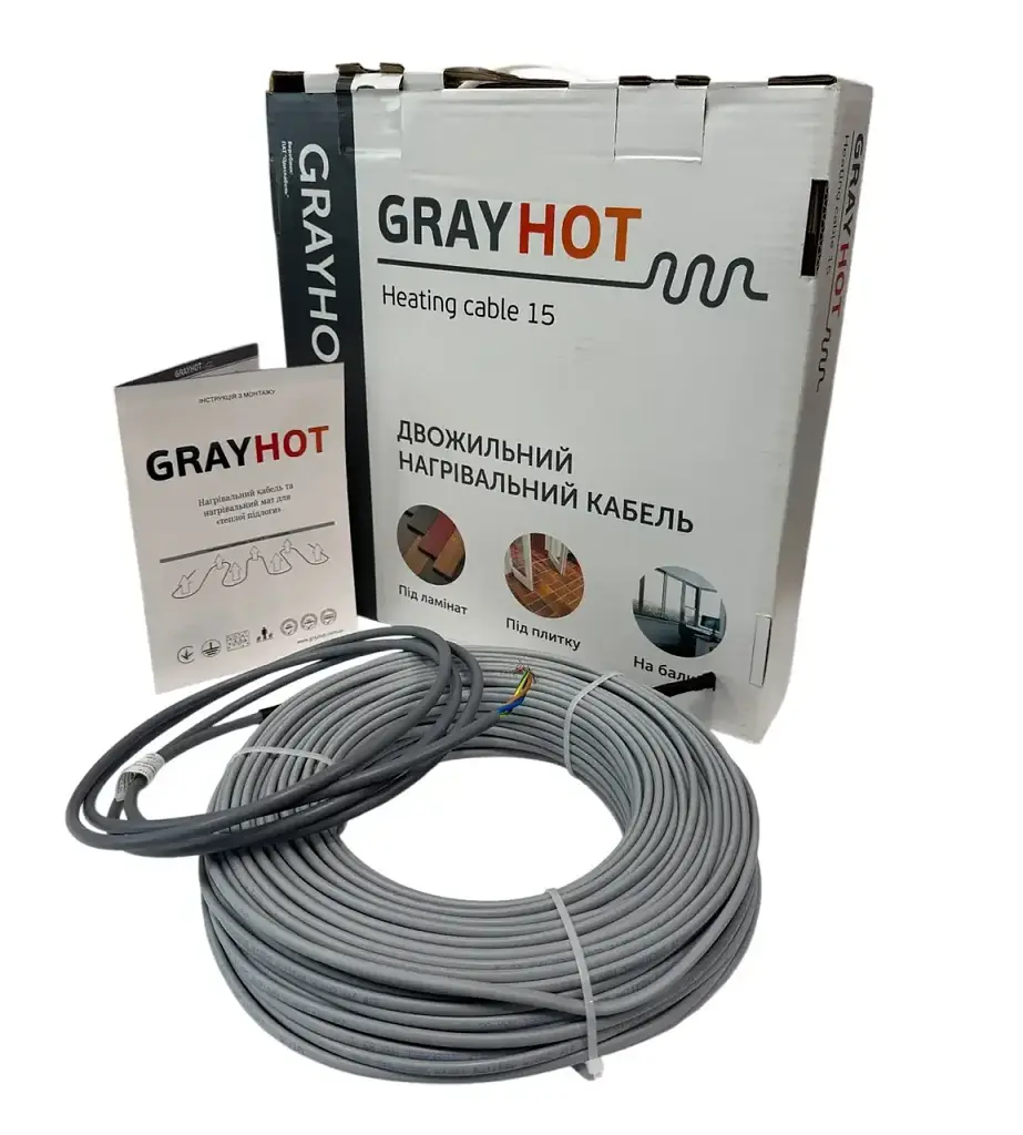Тепла підлога GrayHot (Україна)  0,6 м² - фото 2