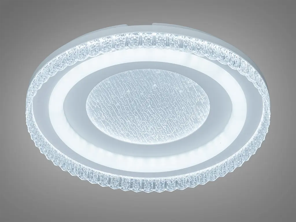 Люстра стельова LED Diasha WG5156/A WH, біла, у передпокій, Ø48 см, 85 W - фото 3