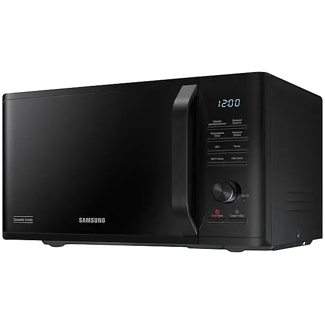 Мікрохвильова піч з грилем Samsung MG23K3515AK Black UA - фото 2