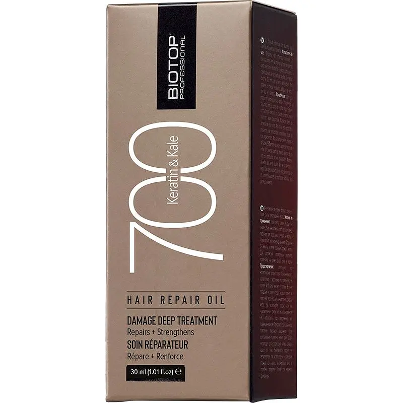 Олія для волосся Biotop 700 Keratin + Kale 30 мл - фото 2