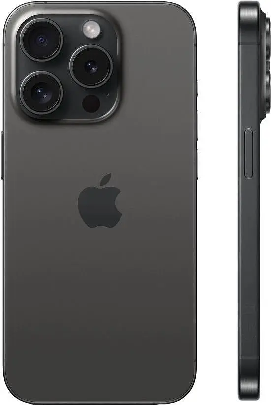 Смартфон Apple iPhone 15 Pro 256GB Black Titanium Refurbished - фото 3