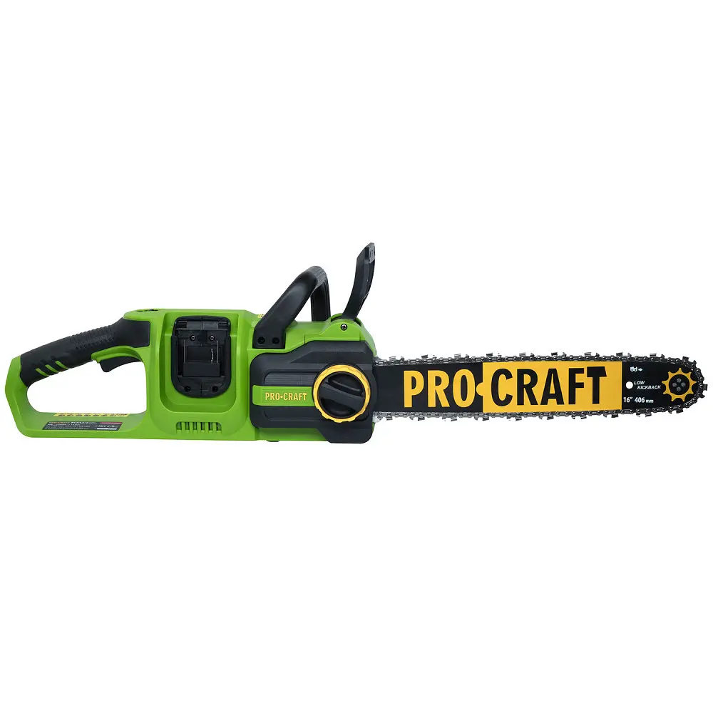 Акумуляторна ланцюгова пила Procraft PCA42/2 20В, безщіткова, без АКБ та зарядного пристрою, потужна і легка - фото 4