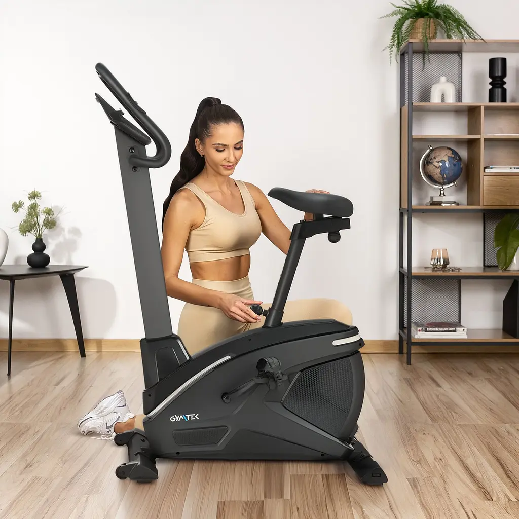 Велотренажер Gymtek XB2600 электромагнитный серебристый - фото 6