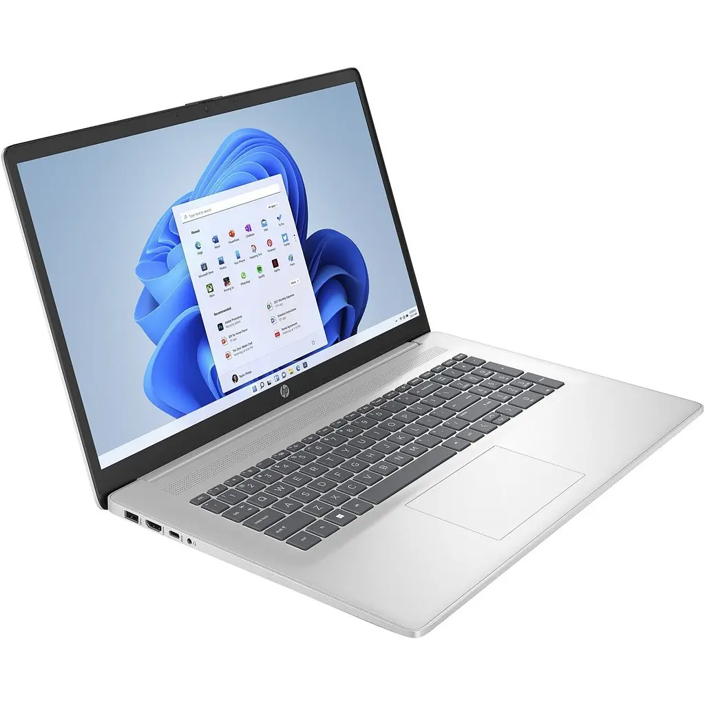 Ноутбук HP 17- cn3135nw, Intel Core i5- 1334U, 17, 3 дюйма FHD, 16 ГБ оперативної пам'яті, 512 ГБ SSD, Windows 11 Home, сріблястий - фото 3