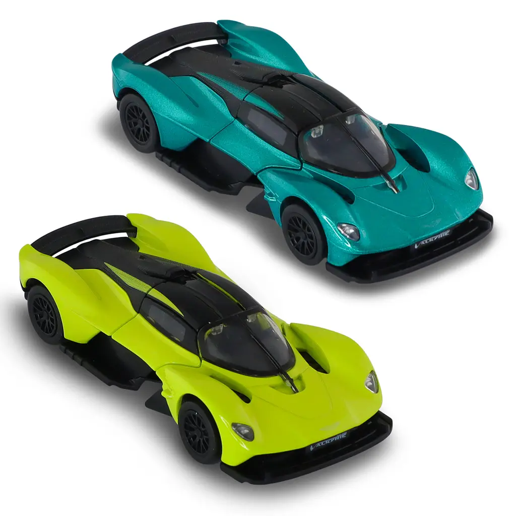 Автомодель TechnoDrive Aston Martin Valkyrie 2024 зелений жовтий (250951) - фото 8