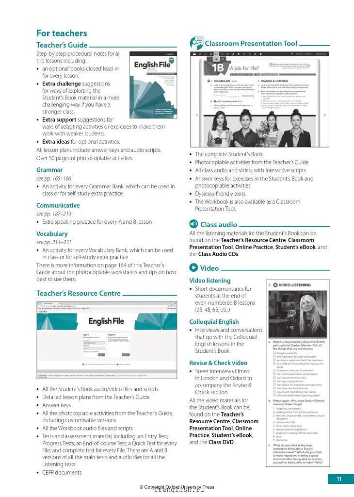 English File (4th Edition). Advanced Teacher's Guide with Teacher's Resource Centre - Клайв Оксенден - фото 10