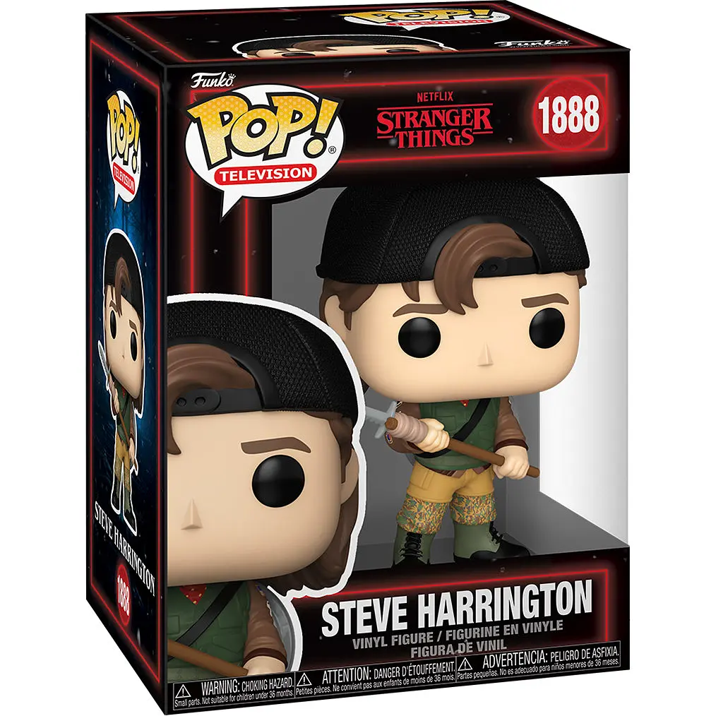 Ігрова фігурка Funko Pop серії Дивні дива S5 - Стів зі списом (94354) - фото 2