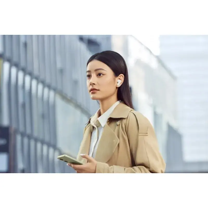 Навушники Oppo Enco Buds3 Pro Glaze White (ETEK1 Glaze White) - фото 5