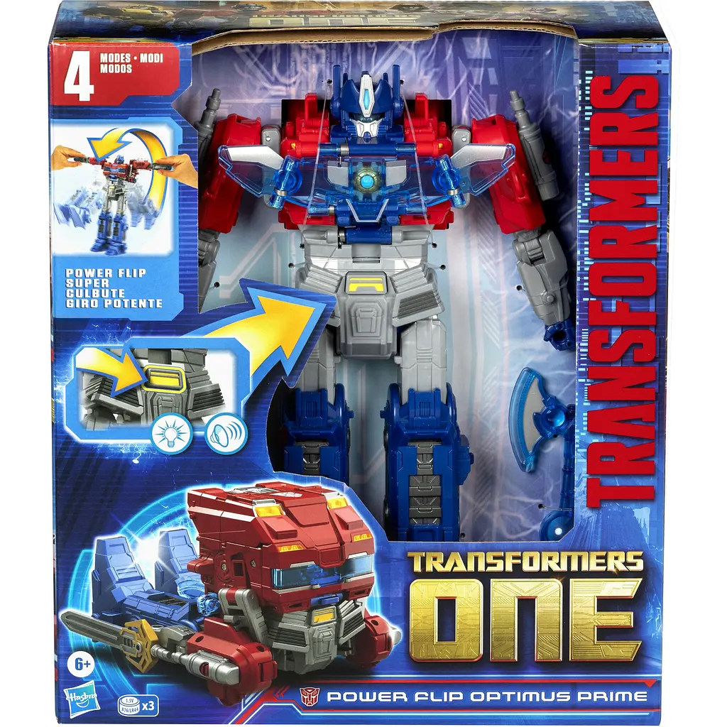 Іграшка-трансформер Hasbro Power Flip Optimus Prime (Orion Pax) (F9209) - фото 20