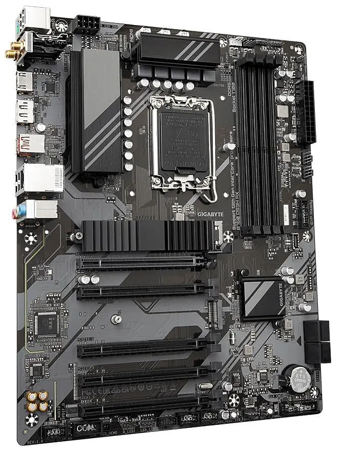 Материнська плата GIGABYTE B760 DS3H AX (B760 DS3H AX) (Socket 1700, Intel B760, ATX) - фото 2