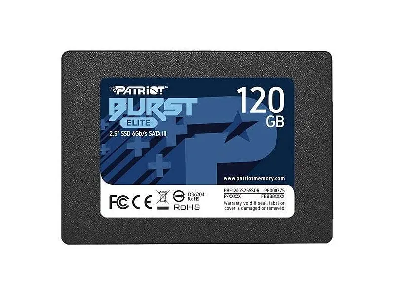 SSD-накопичувач Patriot Burst Elite 120 GB (PBE120GS25SSDR)