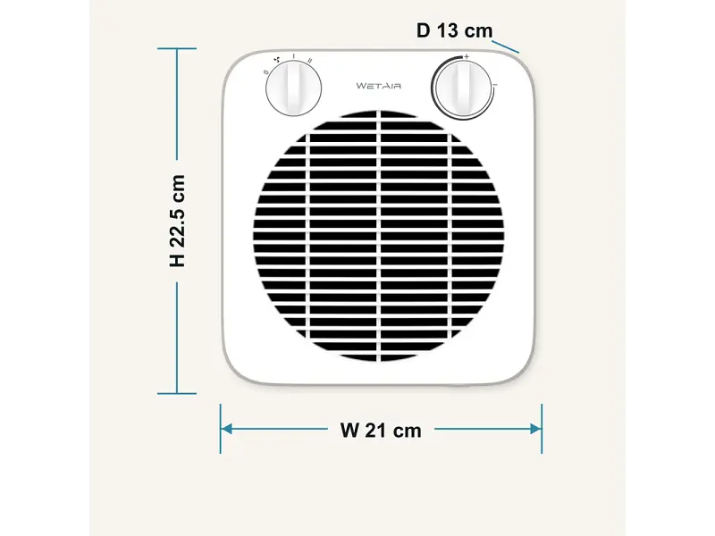 Тепловентилятор WetAir WFH-10W - фото 4