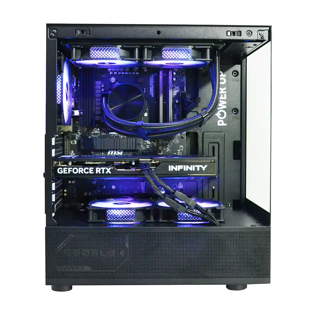 Комп'ютер Power Up #39 для DaVinci Resolve/Ryzen 9 9950x/128 GB/HDD 6 TB/SSD 2TB/GeForce RTX 5070Ti 16 Gb - фото 4