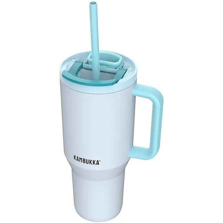 Термокружка Kambukka Rio Frosty Coconut 950 мл бело-голубая (11-08003) - фото 3
