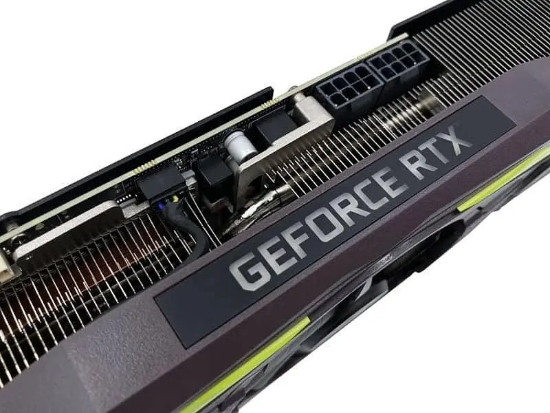 Видеокарта Manli RTX 3070Ti 8GB (M-NRTX3070TI/6RGHPPPV2-M3514) (GDDR6X, 256 bit, PCI-E v4.0 x16) Б/у - фото 4