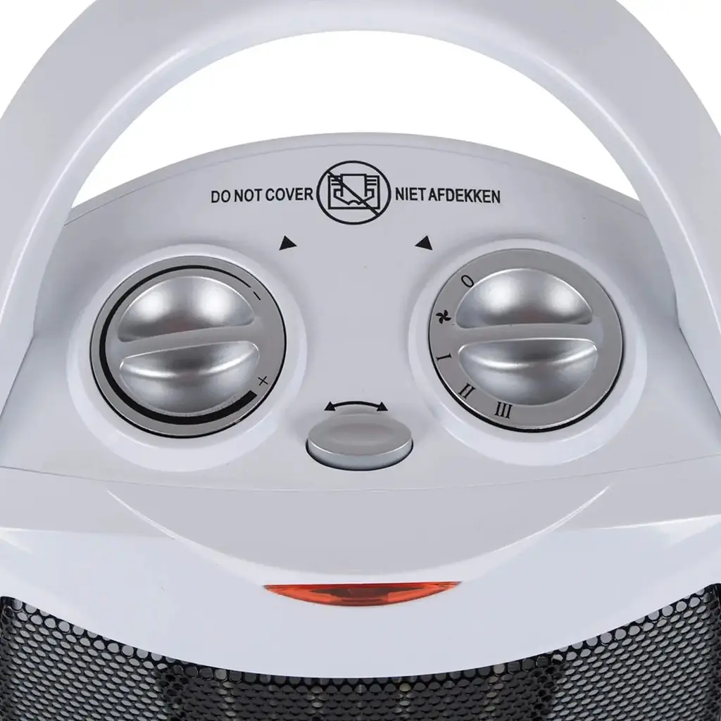 Тепловентилятор Bo-Camp Heater Ceramic 450/900/1500 Watt керамічний з термопарою (8618450) - фото 4