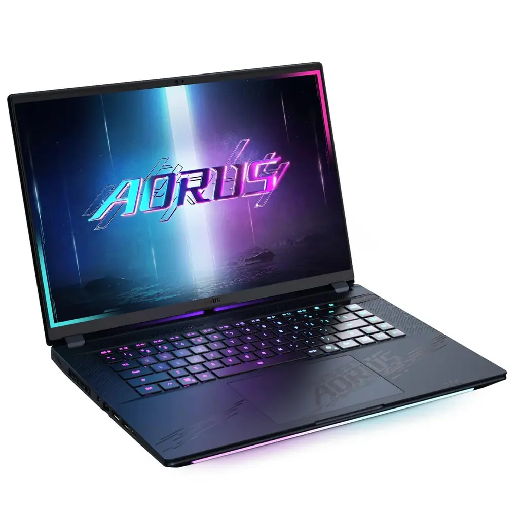 Ноутбук GIGABYTE 16 AORUS MASTER BZH QHD OLED 240Гц/Intel ARL HX Ultra9/32GB/2TB SSD/NVIDIA RTX 5090 24GB/W11P/Black (AORUS_16BZHC6UAE65SP) - фото 3