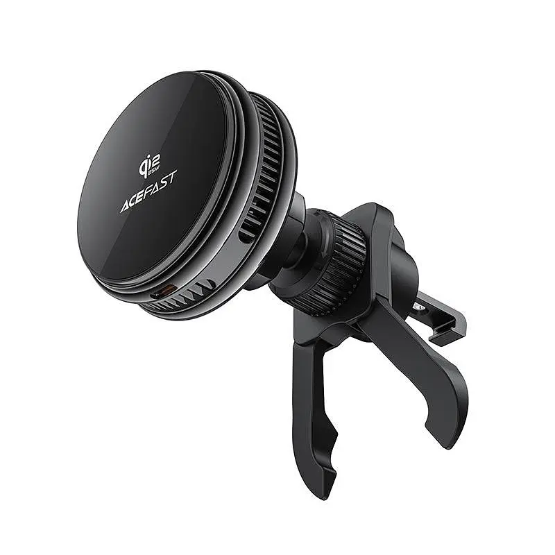 Автотримач ACEFAST D66 QI2 25W cooling wireless charging car holder for air vent 4.7-6.9"