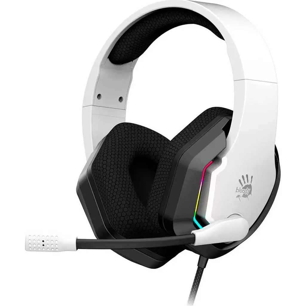 Ігрова гарнітура Bloody A4Tech G260p USB White (G260p (White)) - фото 2