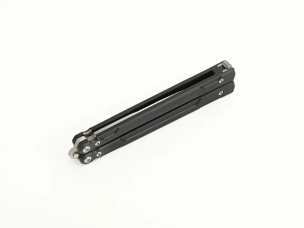 Нiж-метелик Ganzo G766-BK балiсонг - фото 6