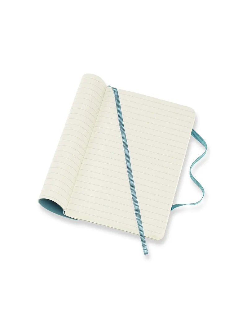 Записник Moleskine Classic кишеньковий, Лінійка Океанський Синій М’який (QP611B35) - фото 4