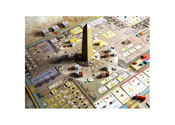 Настольная игра Board&Dice Техену: Обелиск солнца (Tekhenu: Obelisk of the Sun) (англ.) (BDN0050) - фото 8