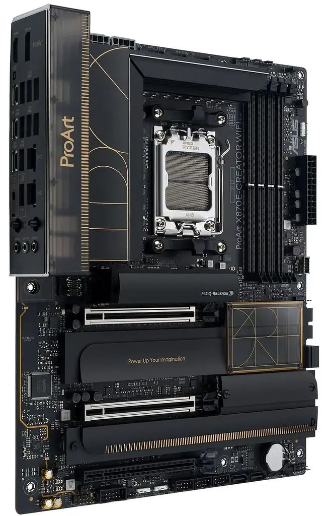 Материнська плата ASUS PROART X870E-CREATOR WIFI (PROART X870E-CREATOR WIFI) (Socket AM5, AMD X870E, ATX) - фото 2