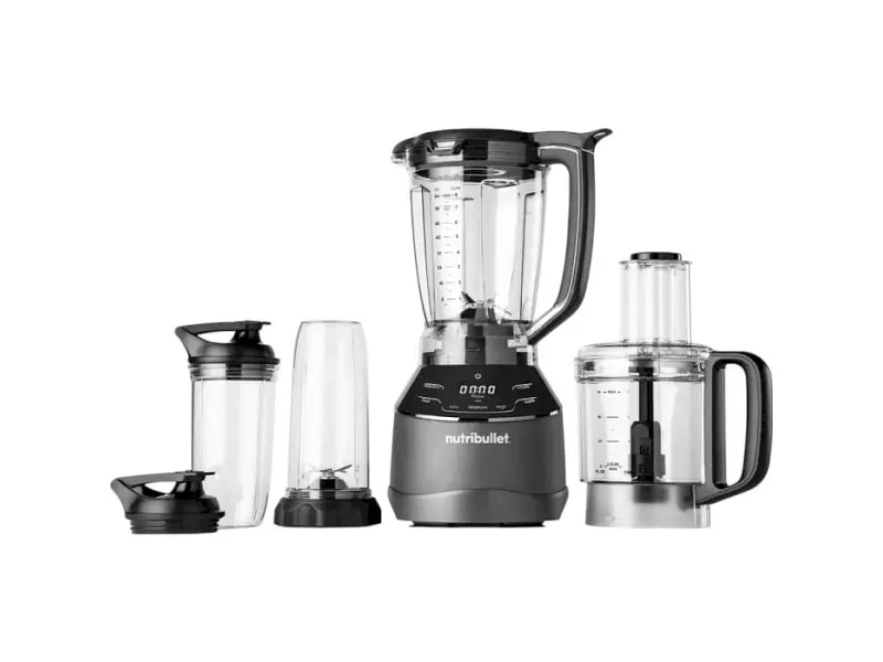 Блендер стаціонарний / Фітнес-блендер / Подрібнювач NUTRIBULLET NBF580B Triple Prep System - фото 2
