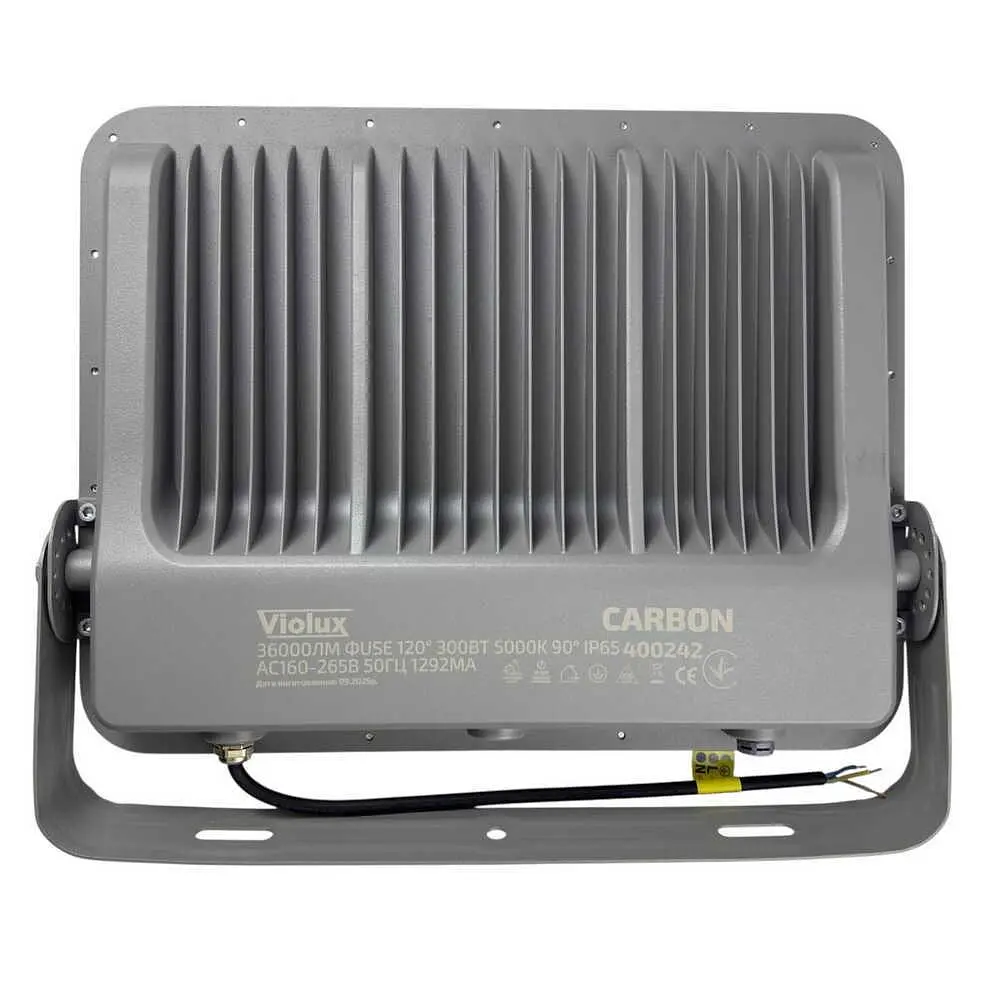 Прожектор LED Violux CARBON 300W 5000K 36000lm IP65 ( 400242 ) - фото 2