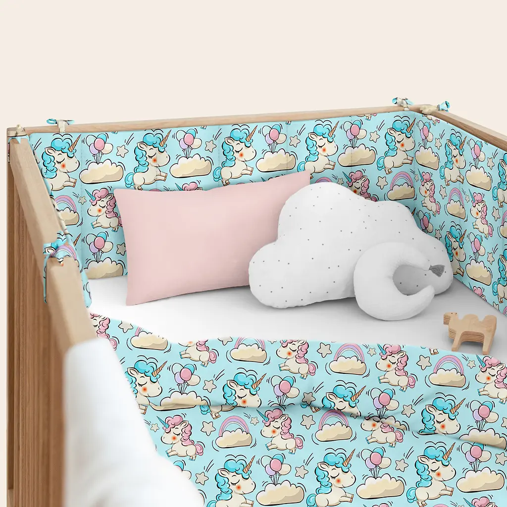 Бортики в дитяче ліжечко UNICORN CS1 COSAS (4822052217641) - фото 2
