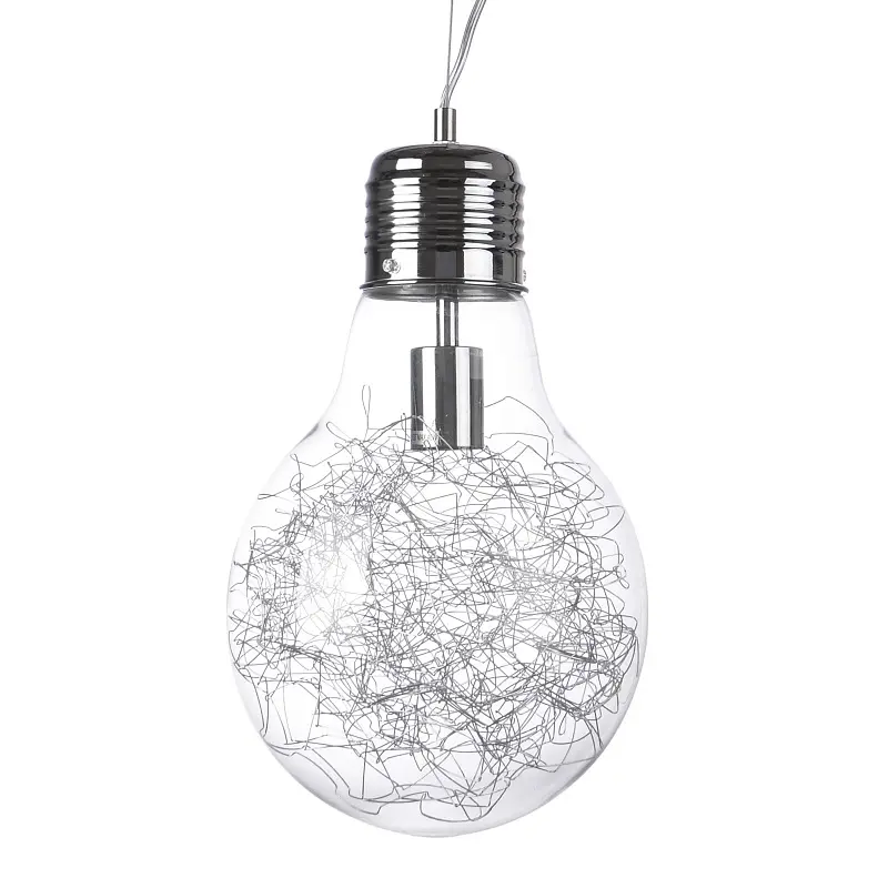 Люстра подвесная Brille в спальню E27 60W CH (BR-01 322S/1) - фото 3