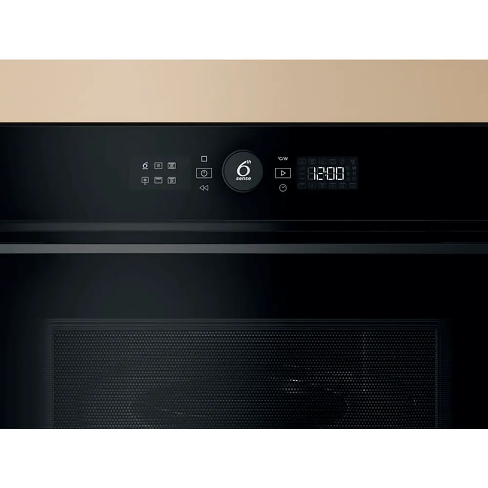 Вбудована мікрохвильова піч Whirlpool WMW54HMB з функцією Хрумка скоринка - фото 7