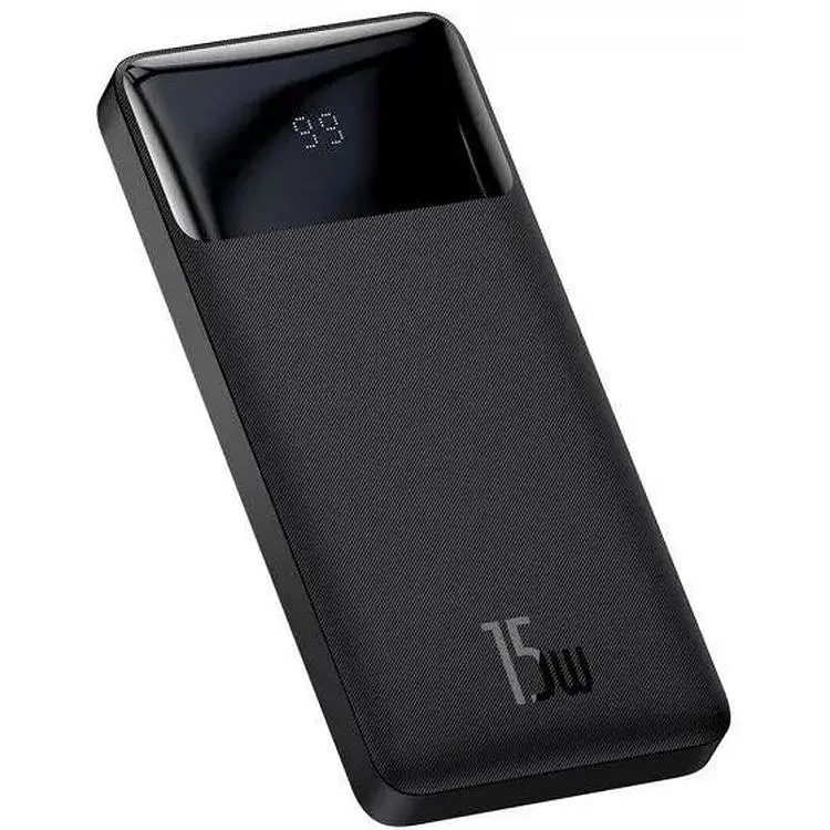 Портативна батарея Baseus Bipow Digital Display 10000 mAh 15W PPDML-I01 Black - фото 4