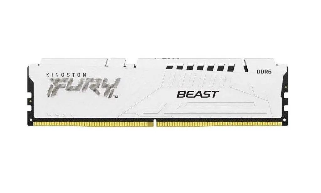 Пам'ять для настільних комп'ютерів Kingston FURY 32 GB (2x16GB) DDR5 6800 MHz Beast White (KF568C34BWK2-32) - фото 2