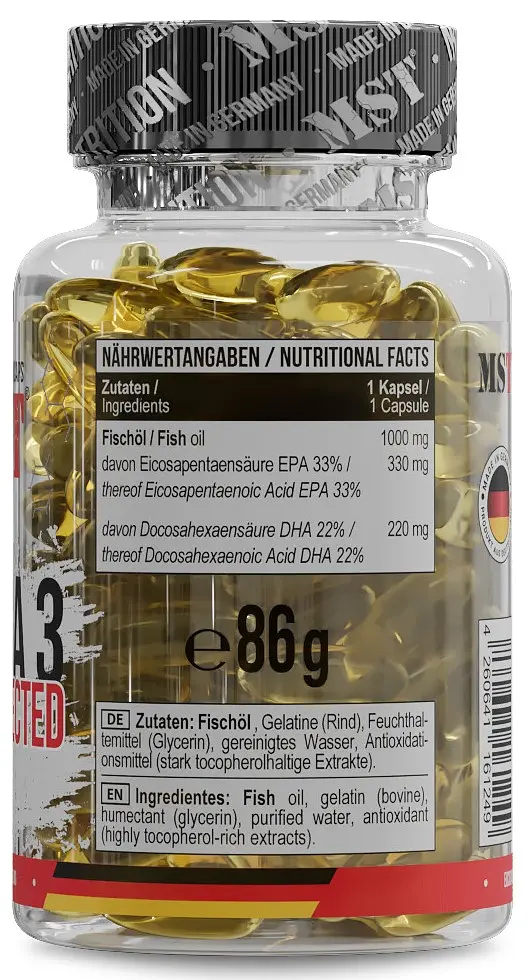 MST Омега-3 Відбірна EPA 330 DHA 220 - 60 софтгель MST Nutrition - фото 2