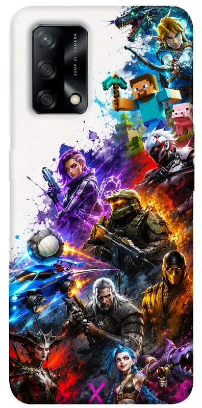 TPU чохол Demsky Gameverse для Oppo A74 4G