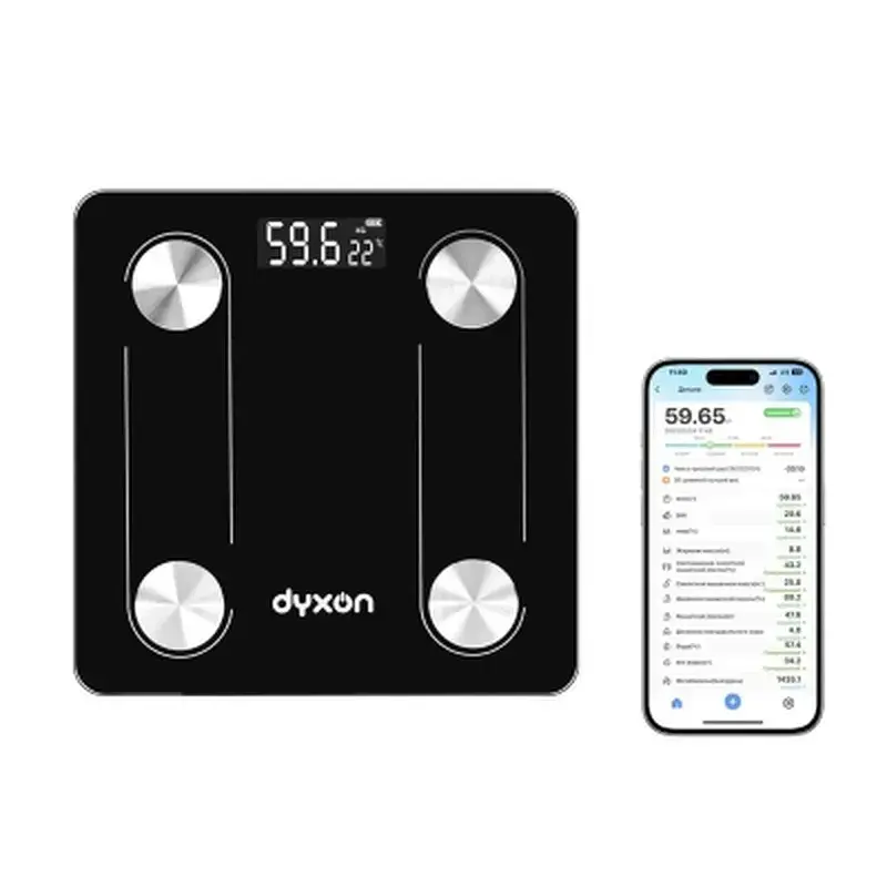 Ваги підлогові DYXON MEGASCALES 100 Black (DXNVGMGSCLS100B) - фото 3