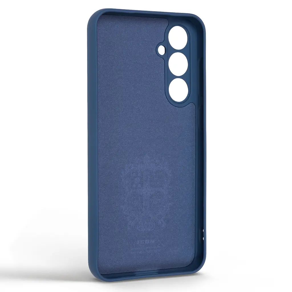 Силиконовый чехол для Samsung Galaxy S23 FE 5G (SM-S711), Icon Ring, синий, панель-накладка, с кольцом-подставкой на 360°, противоударный, возможность использования магнитных держателей, ArmorStandart (ARM72789) - фото 2