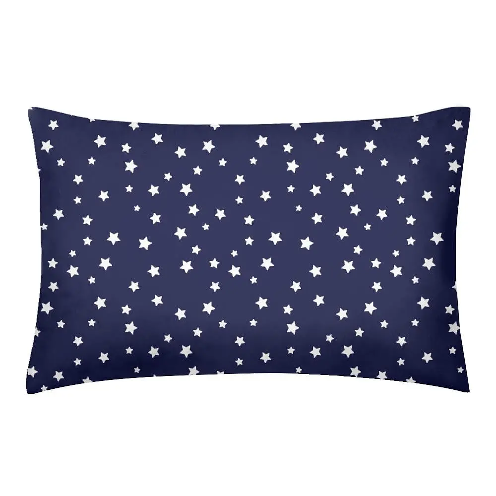 Комплект постільної білизни Cosas Starsfall CS3 Євро синій (StarsfallBlue_El180x30-Rose_200) - фото 5