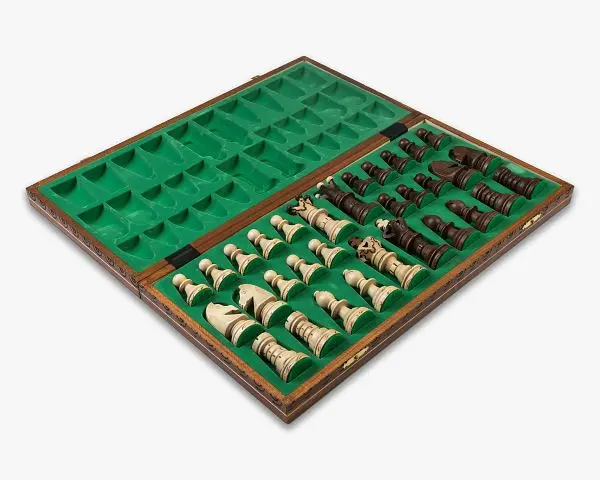 Шахматы деревянные Wegiel "Амбасадор" (Ambasador) W3016 - фото 6